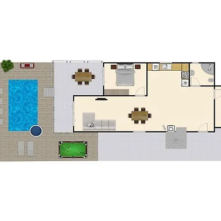 Playa Blanca Sleeps 6 Pool Air Con Wifi Villa Playa Blanca (Lanzarote)